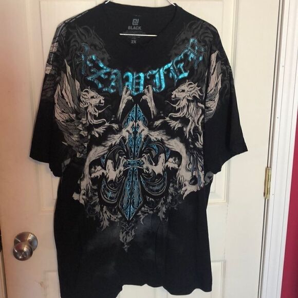 CJ Black T-shirt sz 2X - Picture 1 of 5